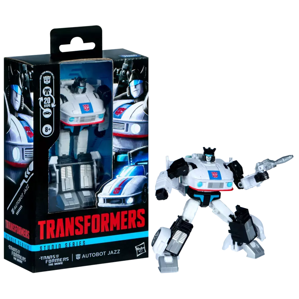 Transformers - Studio Series 86 - The Movie - Deluxe Class - Autobot Jazz Action Figure (G1725) 1
