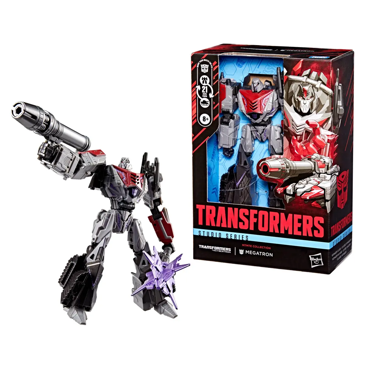 Transformers: Studio Series - Mtmte Collection - War For Cybertron (Voyager) Megatron Figure (G1790) 1