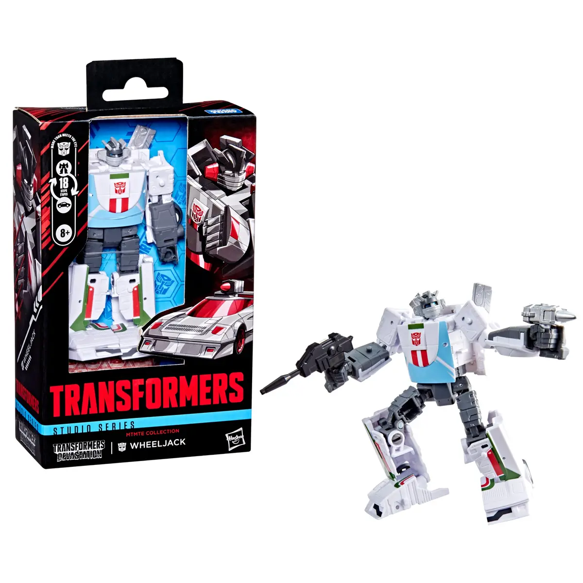 Transformers - Studio Series - Mtmte - Devastation - Deluxe Class - Wheeljack Action Figure (G1792) 1