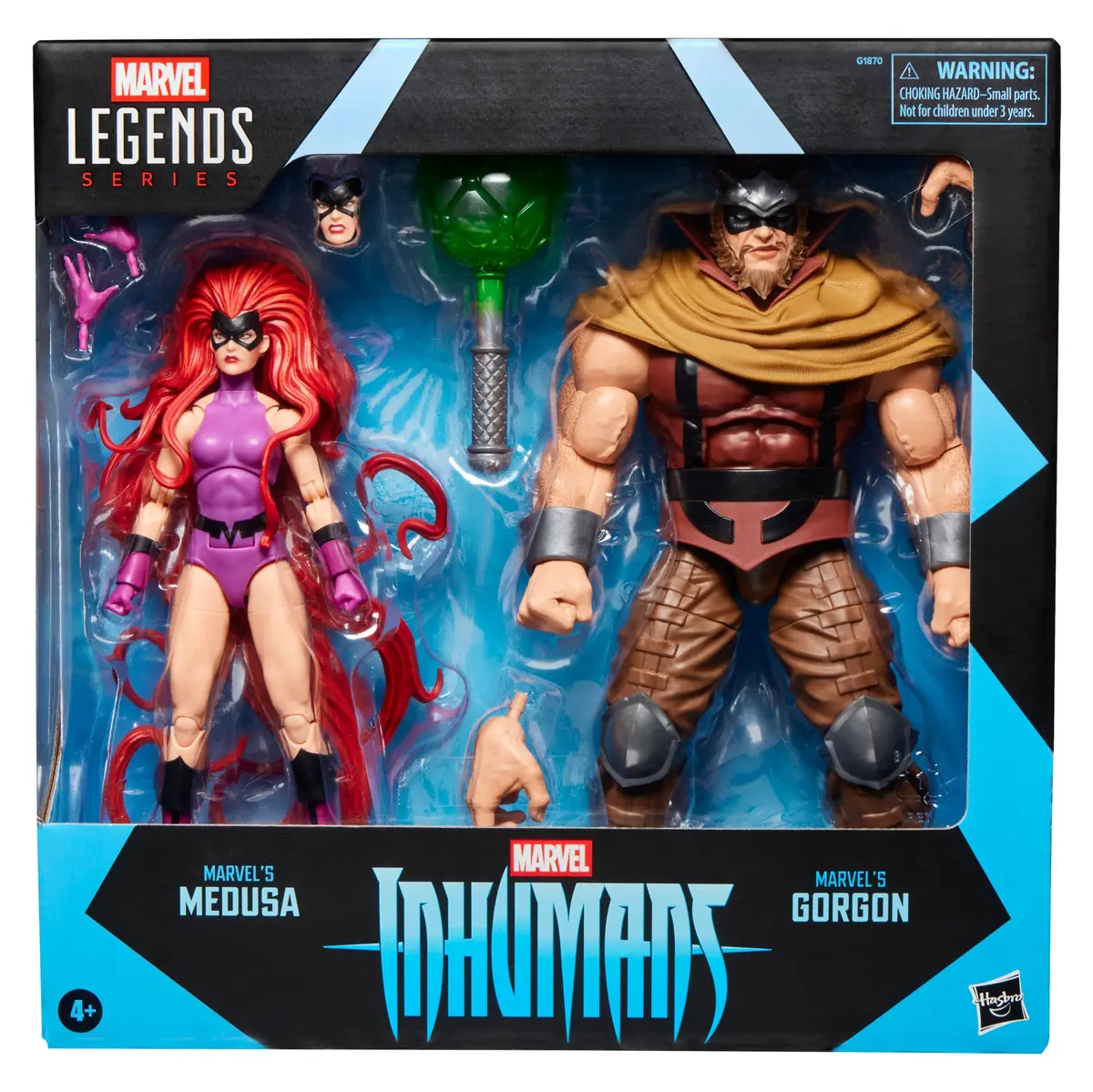 Marvel Legends Series - Inhumans - Marvel’S Medusa & Marvel’S Gorgon Action Figures (G1870) Low Stock 1