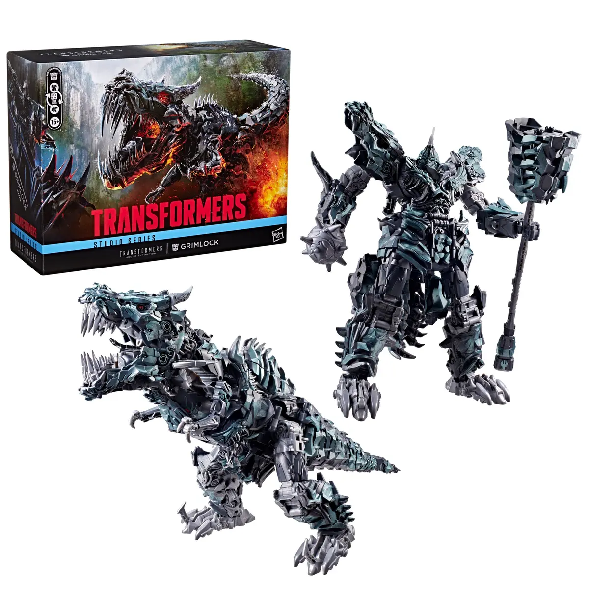 [Pre-Order] Transformers: Studio Series (Age Of Extinction) Titan Class Grimlock Action Figure (G1888) 1