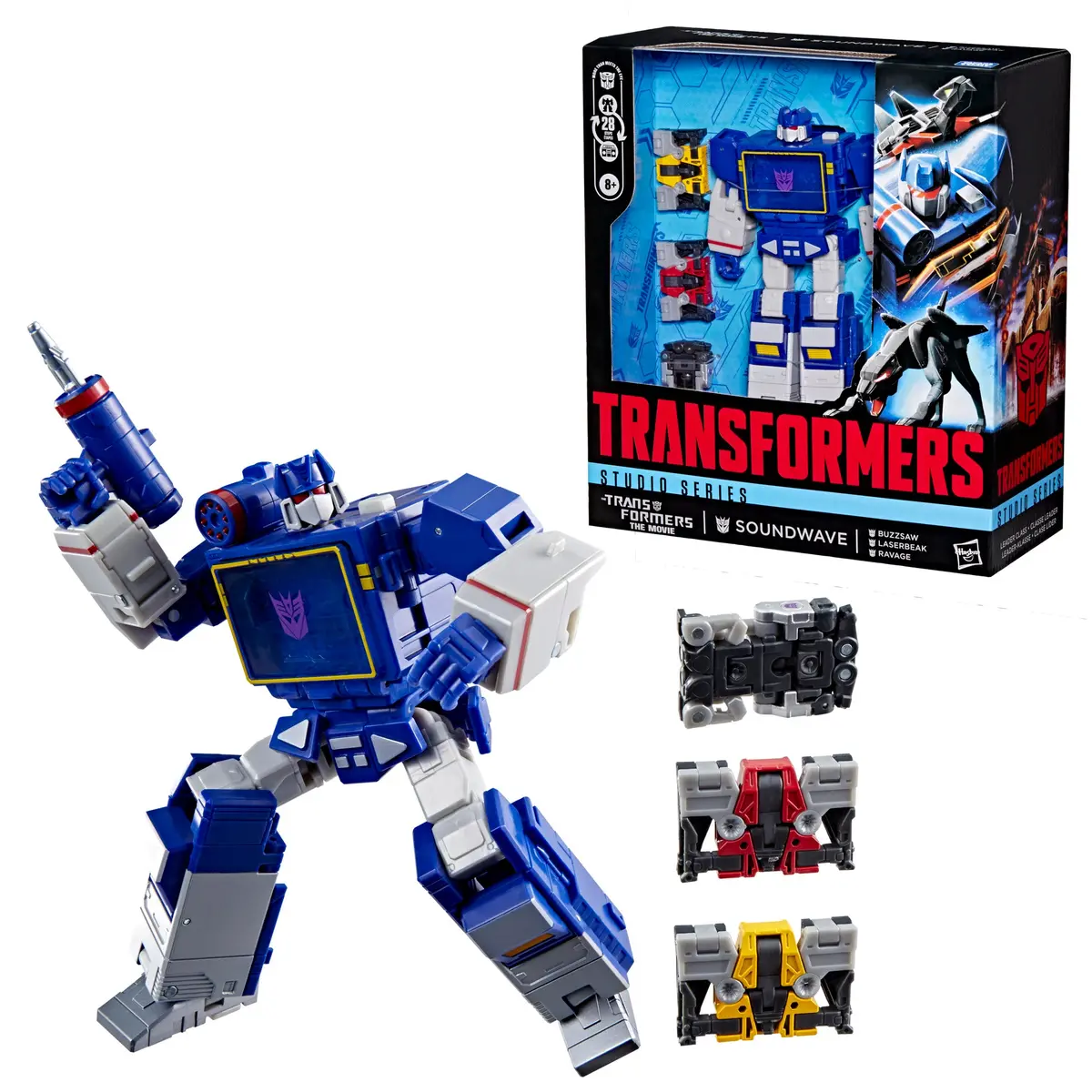 Transformers: Studio Series - Transformers: The Movie - Leader Class Soundwave Action Figure (G1904) 1