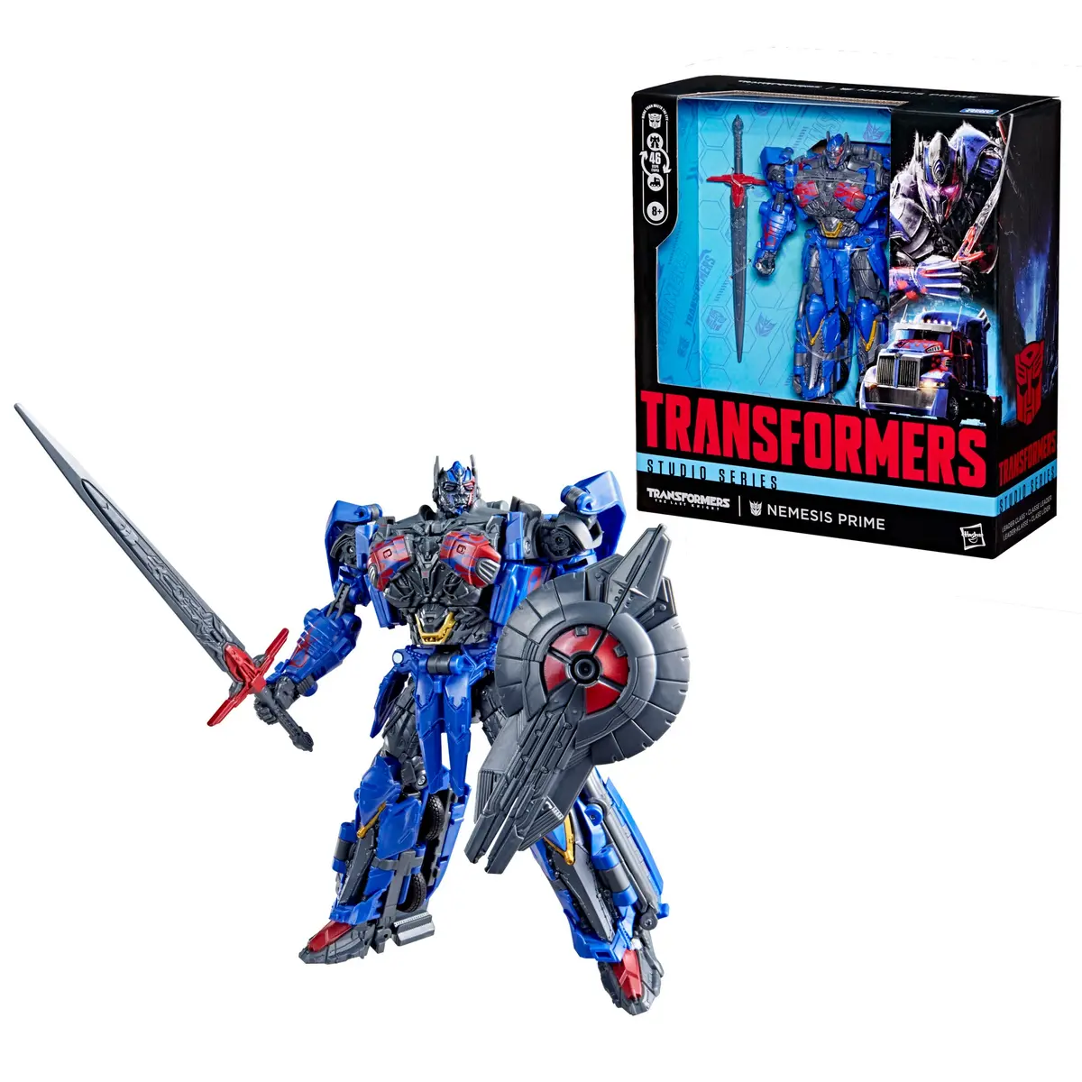Transformers - Studio Series - The Last Knight - Leader Class - Nemesis Prime Action Figure (G1905) 1