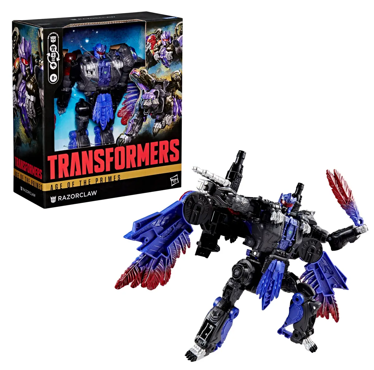 Transformers - Age Of The Primes - Leader Class - Razorclaw Action Figure (G1907) 1