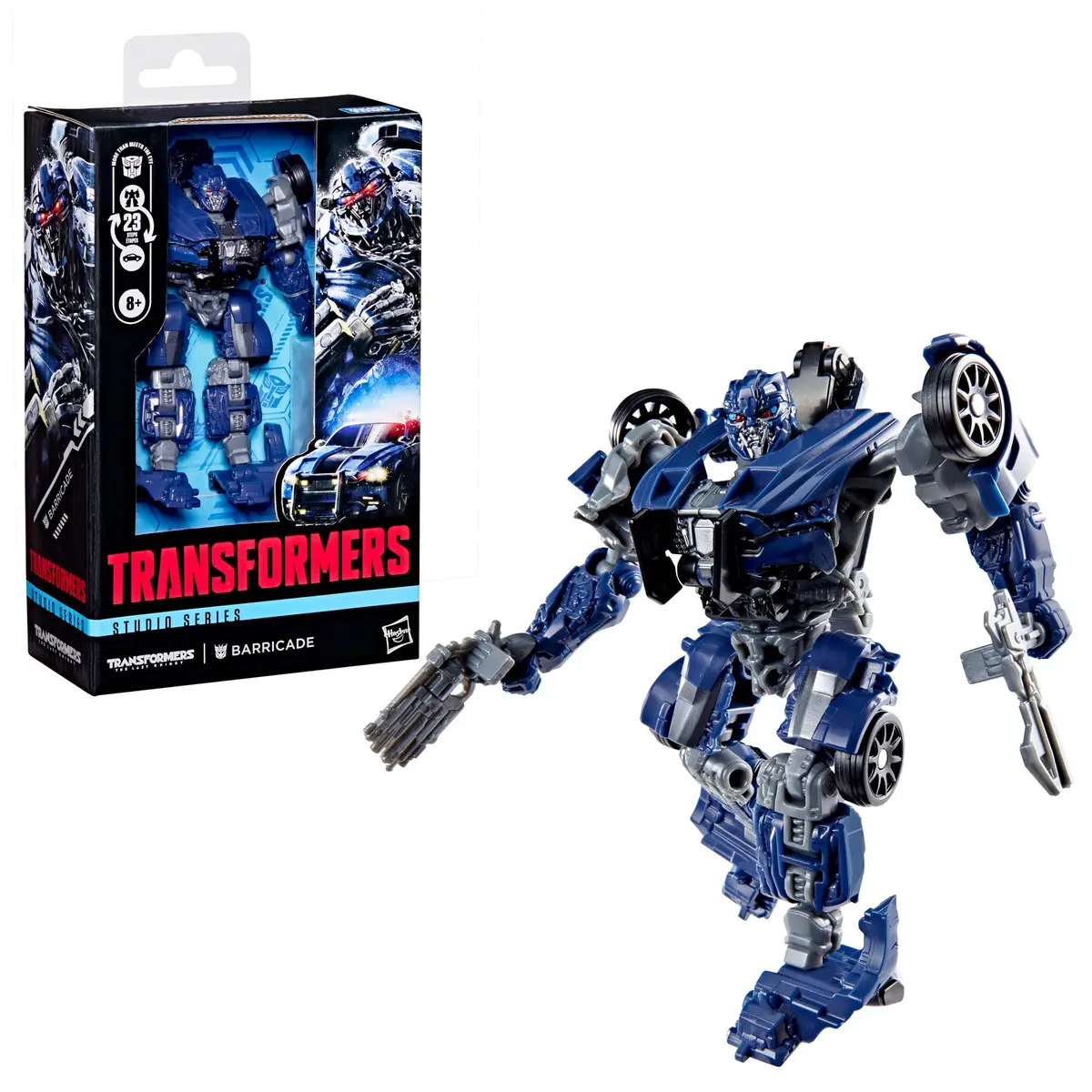 Transformers - Studio Series - The Last Knight - Deluxe Class - Barricade Action Figure (G1928) 1
