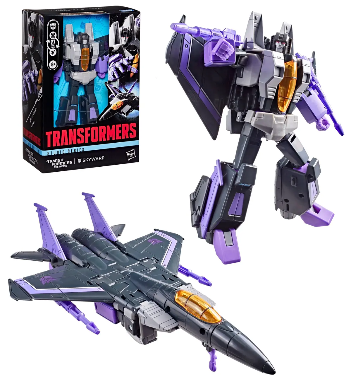 [Pre-Order] Transformers: Studio Series (The Movie) Voyager Class Skywarp Action Figure (G1931) 1