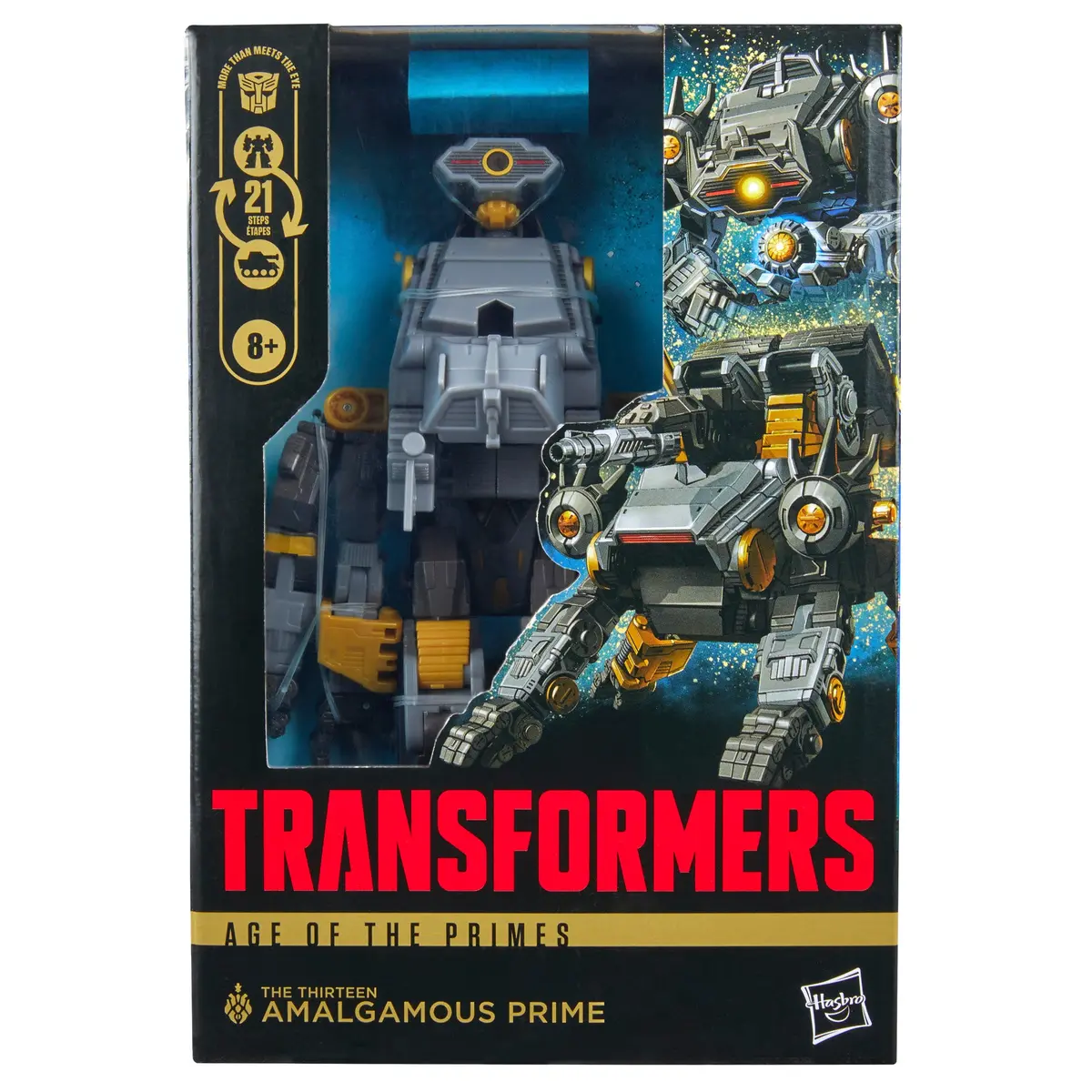 Transformers - Age Of The Primes (The Thirteen) Voyager Class - Amalgamous Prime Action Figure G1996 1