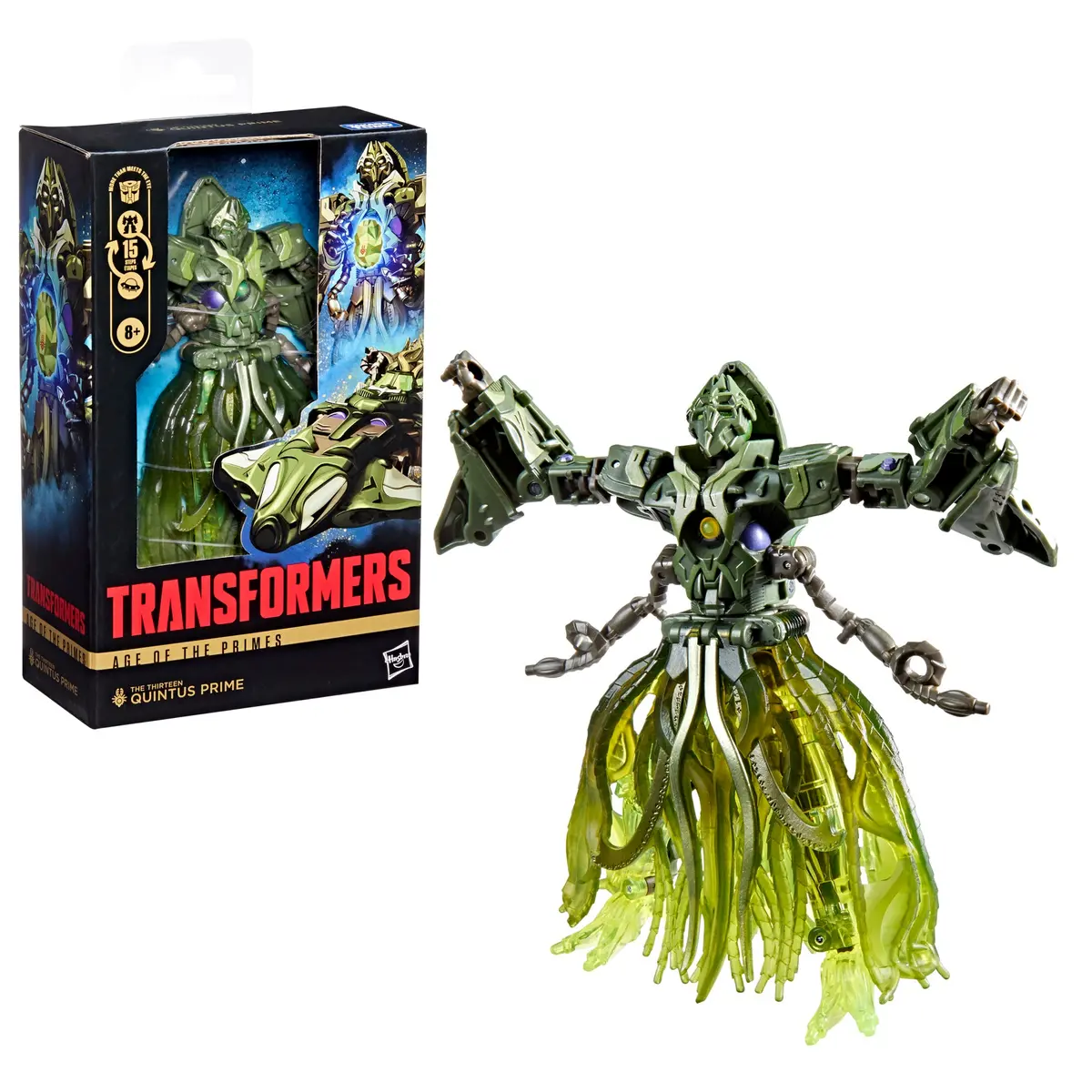 Transformers: Age Of The Primes The Thirteen - Deluxe Quintus Prime Action Figure (G2004) Low Stock 1