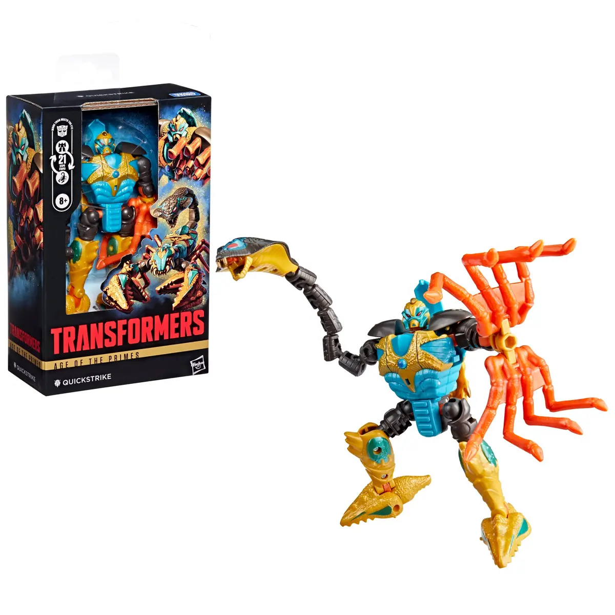 Transformers - Age Of The Primes - Deluxe Class - Quickstrike Action Figure (G2007) Low Stock 1