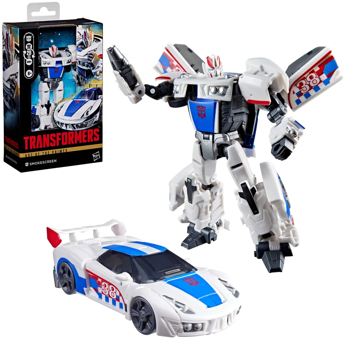 [Pre-Order] Transformers - Age Of The Primes - Deluxe Class Smokescreen Action Figure (G2008) 1