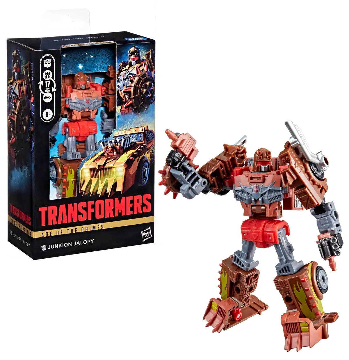 Transformers - Age Of The Primes - Deluxe Class - Junkion Jalopy Action Figure (G2009) 1