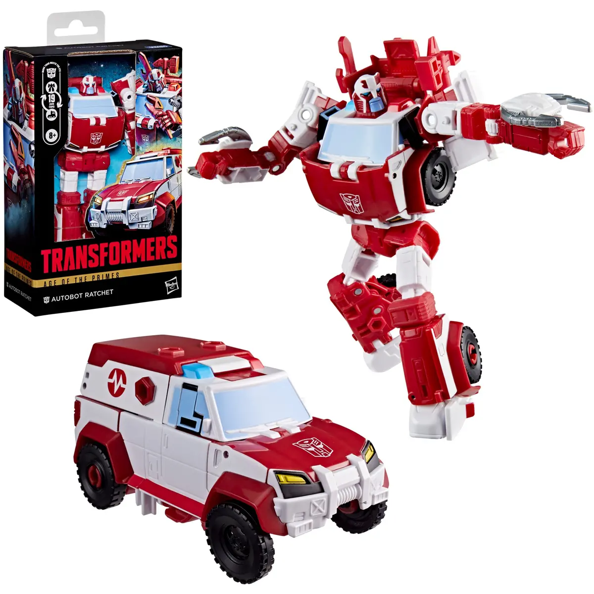 [Pre-Order] Transformers - Age Of The Primes - Deluxe Class Autobot Ratchet Action Figure (G2012) 1