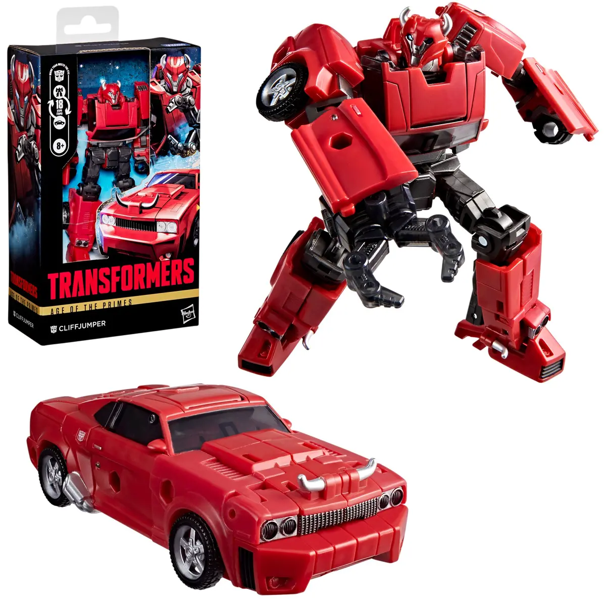 [Pre-Order] Transformers - Age Of The Primes - Deluxe Class Cliffjumper Action Figure (G2018) 1