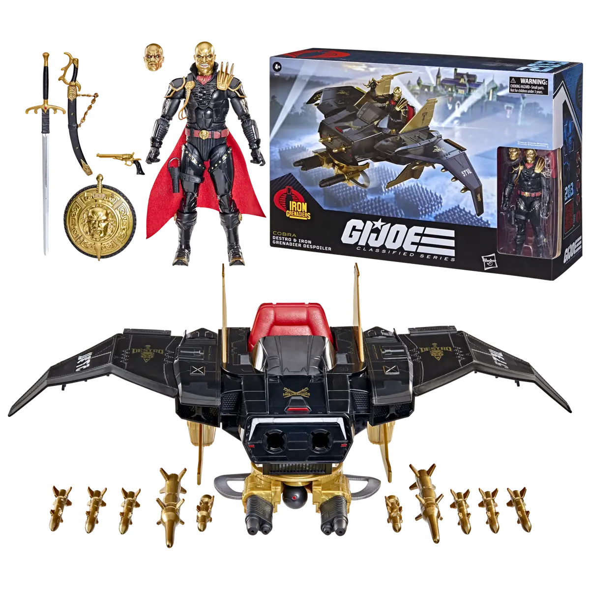 [Pre-Order] G.I. Joe Classified Series #203 - Destro & Iron Grenadier Despoiler Action Play Set (G2052) 1