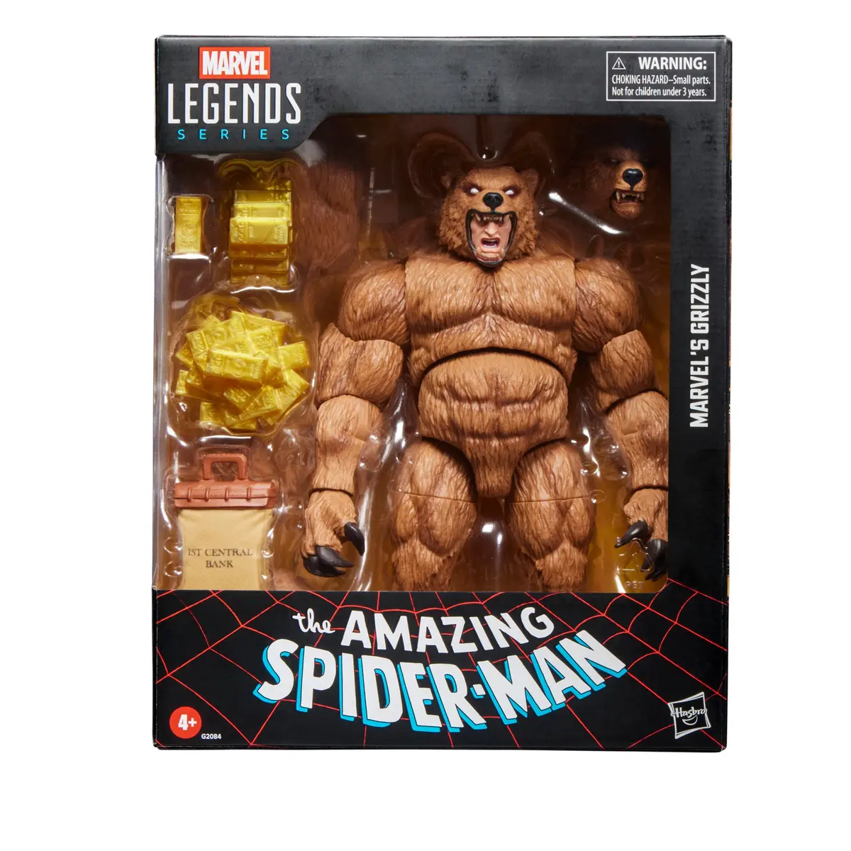 Marvel Legends Series - Amazing Spider-Man - Grizzly (Maxwell Markham) Deluxe Action Figure (G2084) 1