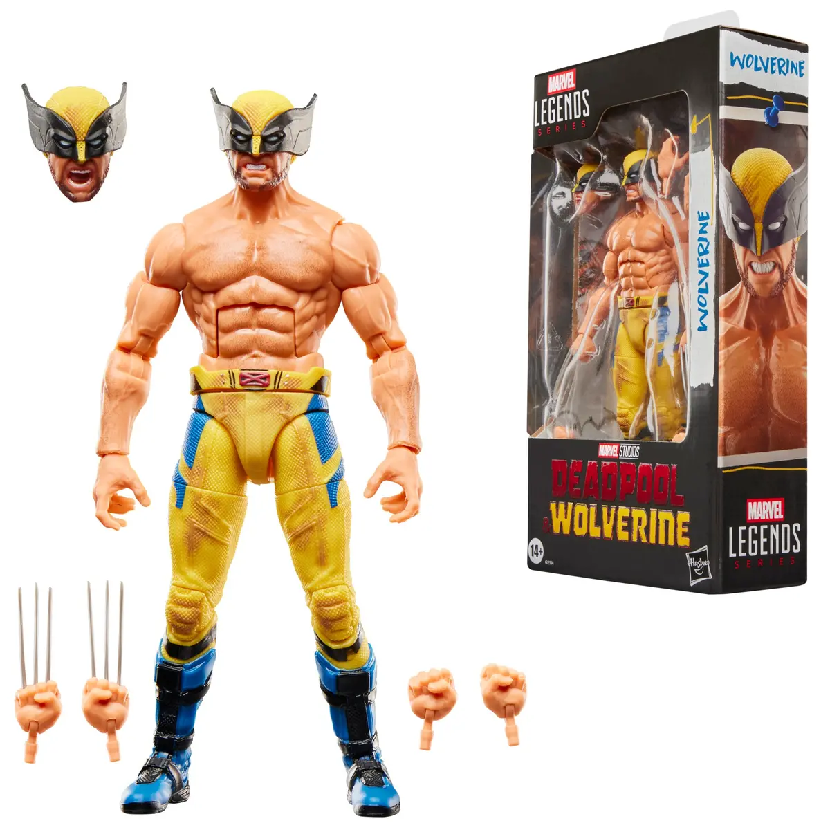[Pre-Order] Marvel Legends Series: Deadpool & Wolverine (2024 Movie) - Wolverine (Shirtless) Action Figure G2114 1