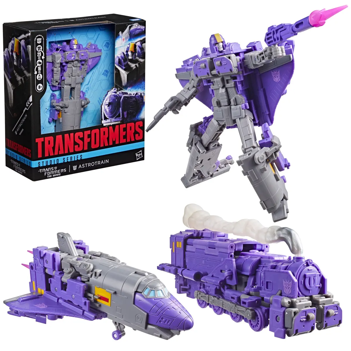 [Pre-Order] Transformers: Studio Series (The Movie) Leader Class Astrotrain Action Figure (G2190) 1