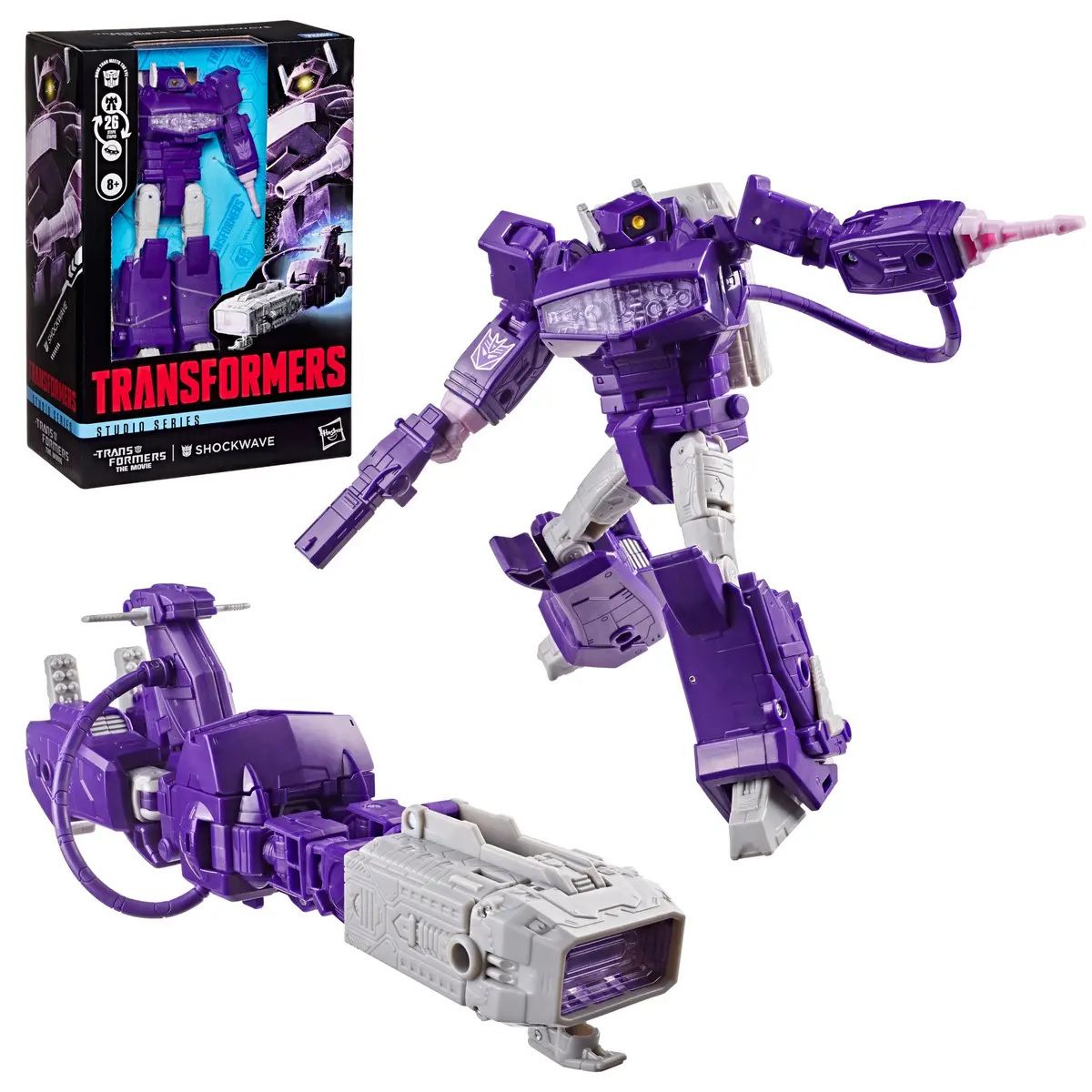 [Pre-Order] Transformers: Studio Series (The Movie) Voyager Class Shockwave Action Figure (G2191) 1