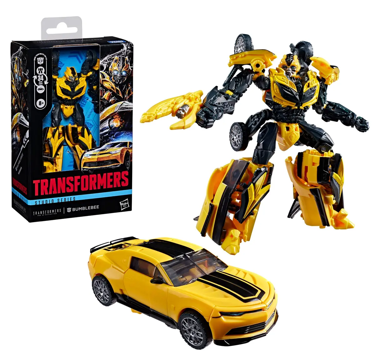 [Pre-Order] Transformers: Studio Series (Age Of Extinction) Deluxe Class Bumblebee Action Figure (G2199) 1