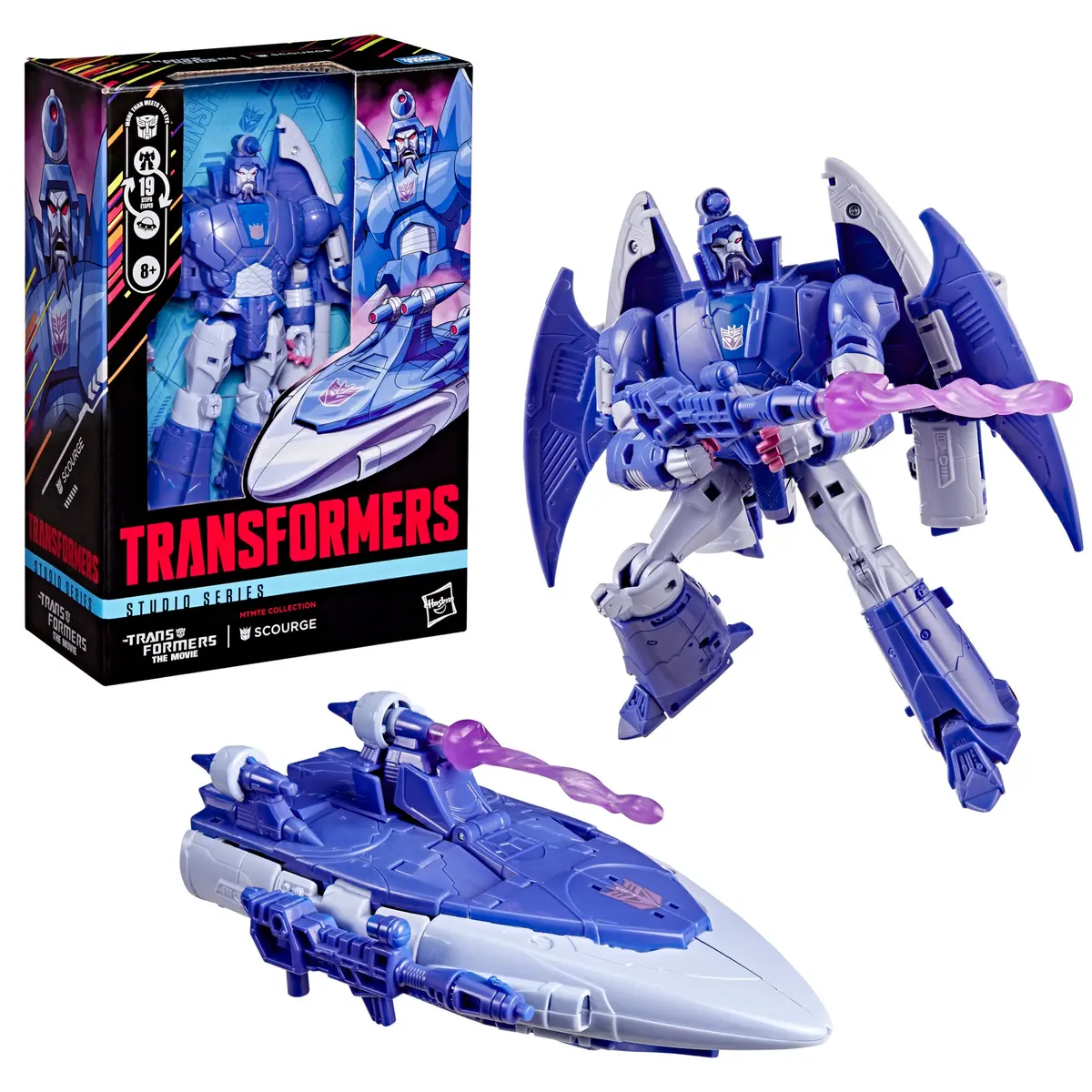 Transformers Studio Series (86 Movie) Mtmte Collection - Voyager Class Scourge Action Figure (G2249) 1