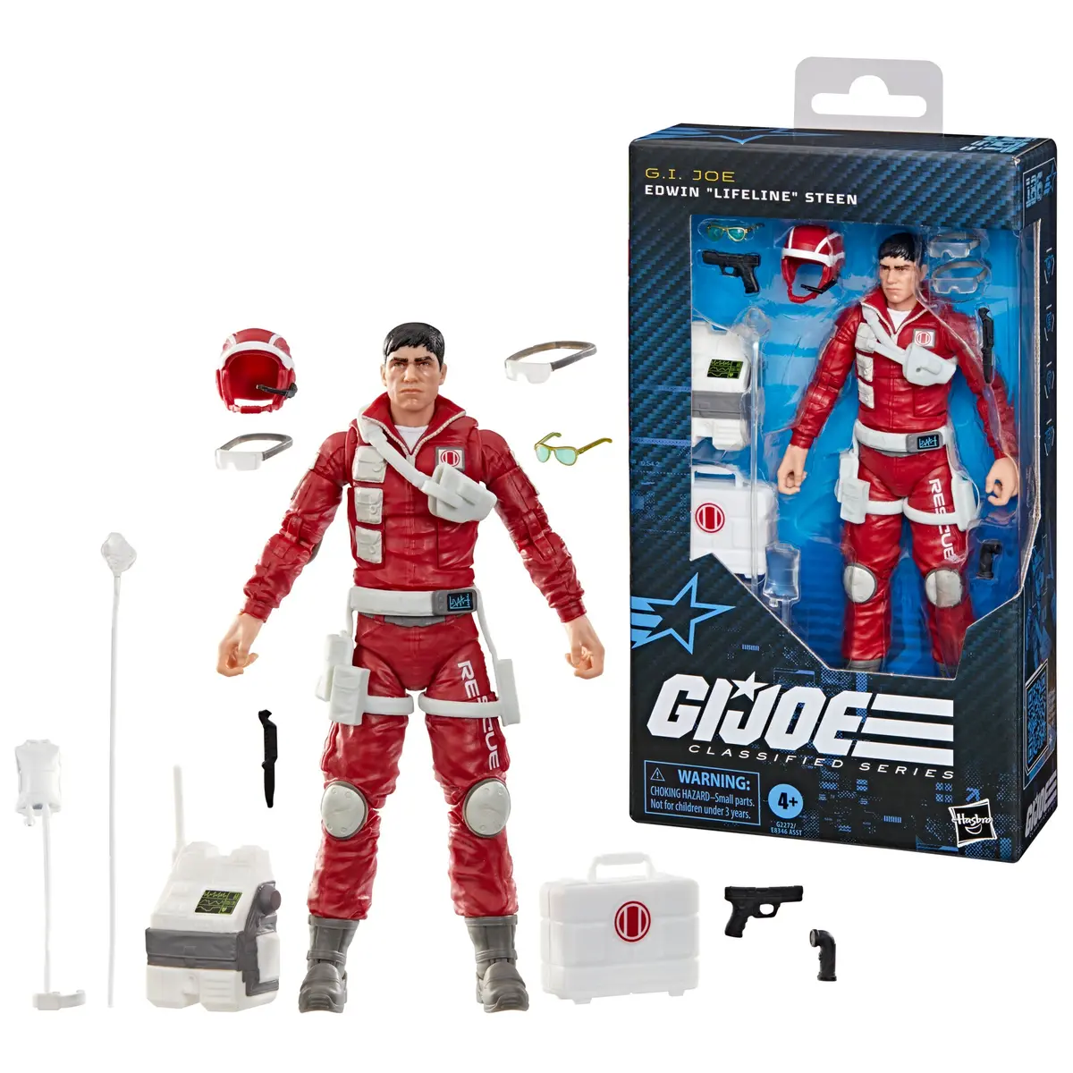 G.I. Joe - Classified Series #186 - Edwin (Lifeline) Steen (Rescue Trooper) Action Figure (G2272) 1