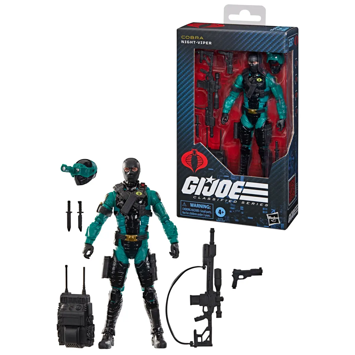 G.I. Joe - Classified Series #187 - Night-Viper (Cobra Night Fighter) Action Figure (G2273) Last One! 1