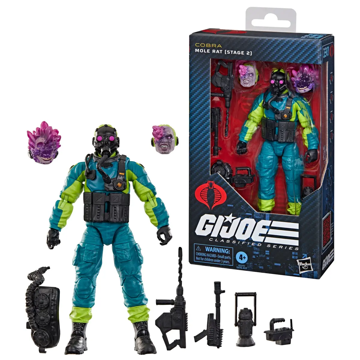 G.I. Joe - Classified Series #190 - Cobra - Mole Rat (Infection: Stage 2) Action Figure (G2277) 1