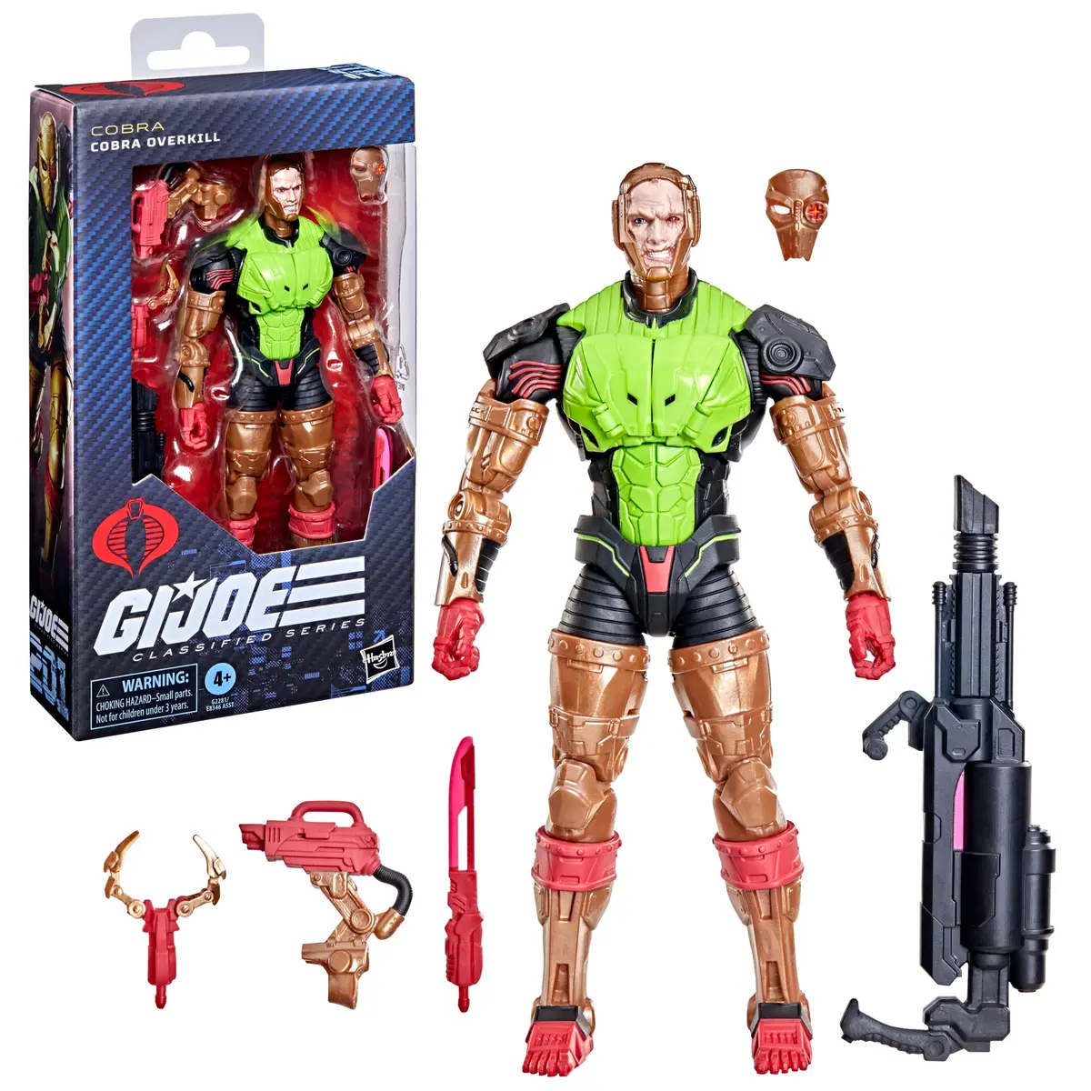 [Pre-Order] G.I. Joe - Classified Series #199 - Overkill (B.A.T. Commander) Action Figure (G2281) 1