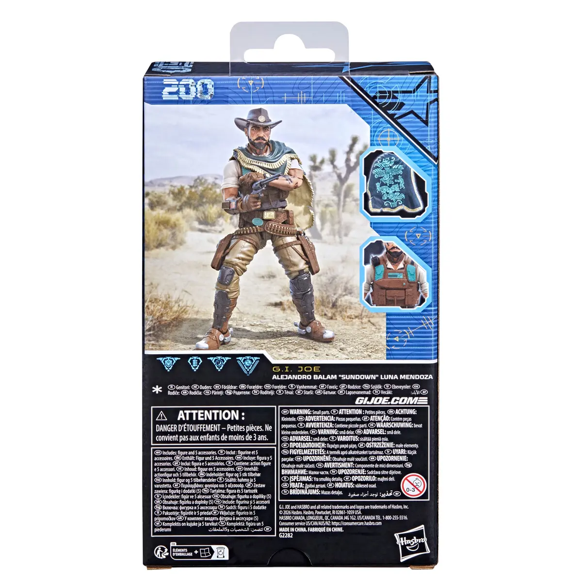 [Pre-Order] G.I. Joe - Classified Series #200 - Sundown (Alejandro Balam Luna Mendoza) Action Figure (G2282) 2