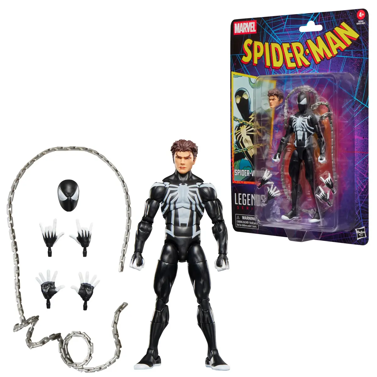 Marvel Legends - Retro Series - Spider-Man Comics - Spider-Venom Action Figure (G2353) Low Stock 1