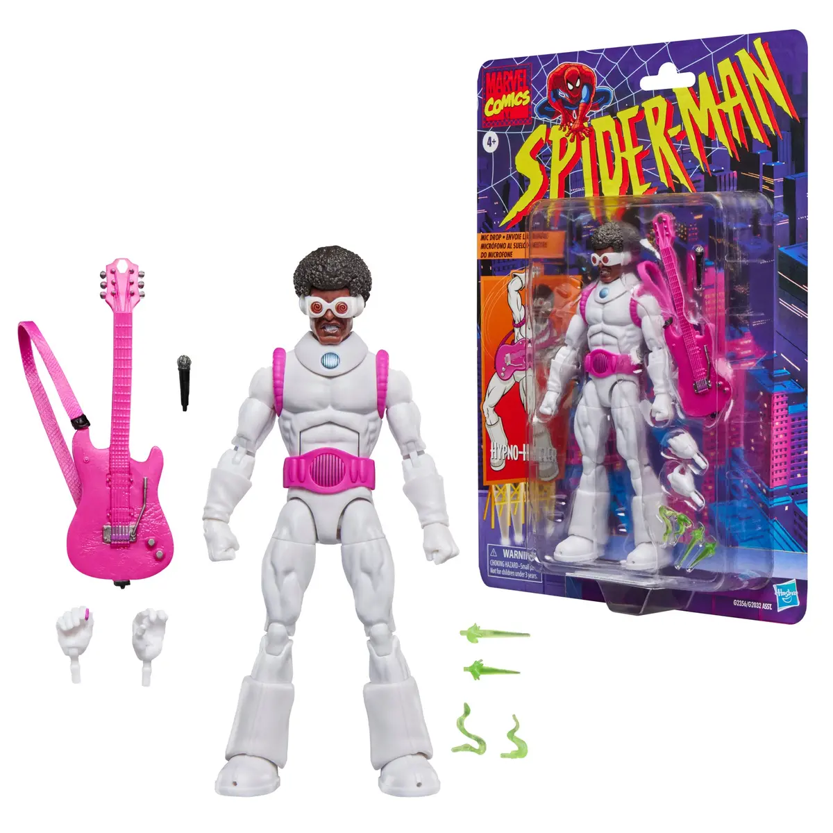 Marvel Legends: Retro Series - Spider-Man Comics: Hypno-Hustler (Antoine Delsoin) Action Figure G2356 Low Stock 1