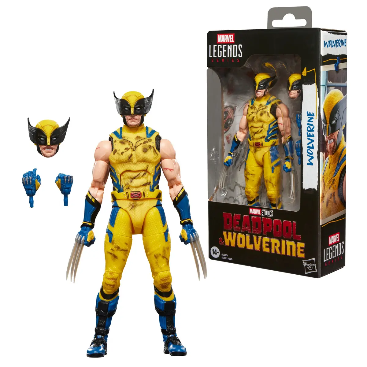 Marvel Legends: Deadpool & Wolverine (2024 Movie) - Wolverine (Battle Damaged) Action Figure (G2365) Low Stock 1