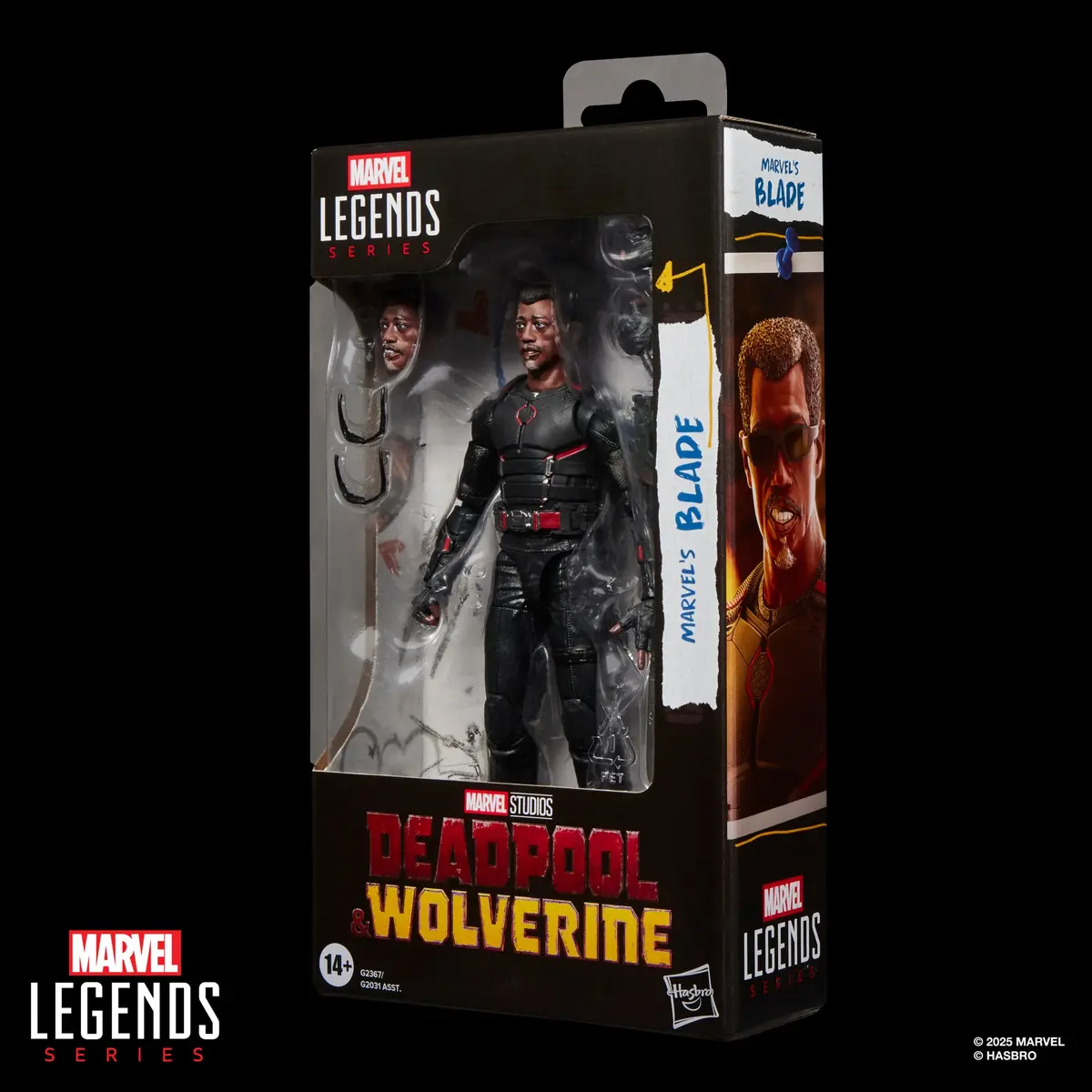 Marvel Legends Series: Deadpool & Wolverine (2024 Movie) - Blade (Wesley Snipes) Action Figure G2367 Low Stock 2