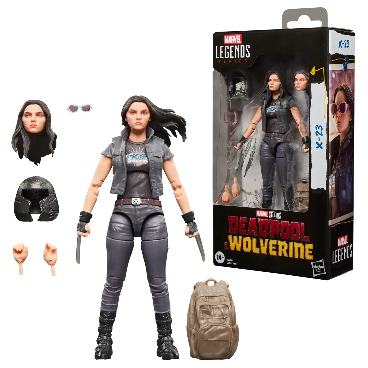 Marvel Legends Series: Deadpool & Wolverine (2024 Movie) - X-23 (Laura Kinney) Action Figure (G2368) Low Stock 1