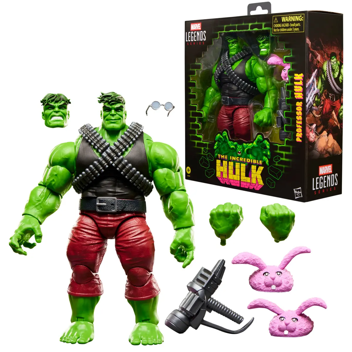 Marvel Legends Retro Series - Incredible Hulk Comics - Professor Hulk Action Figure (G2405) 1