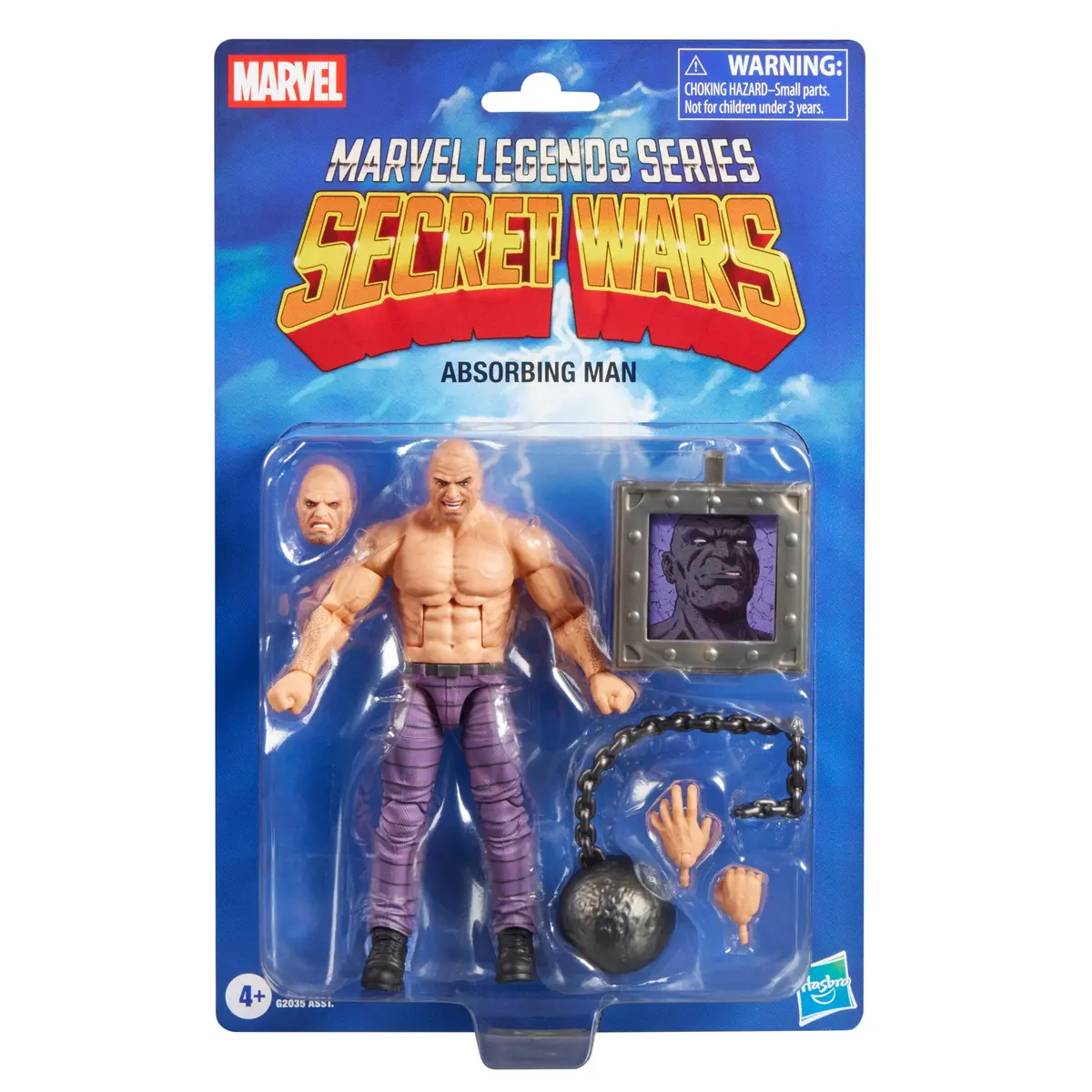 [Pre-Order] Marvel Legends Retro Series - Secret Wars (Wave 2) - Absorbing Man Action Figure (G2420) 1