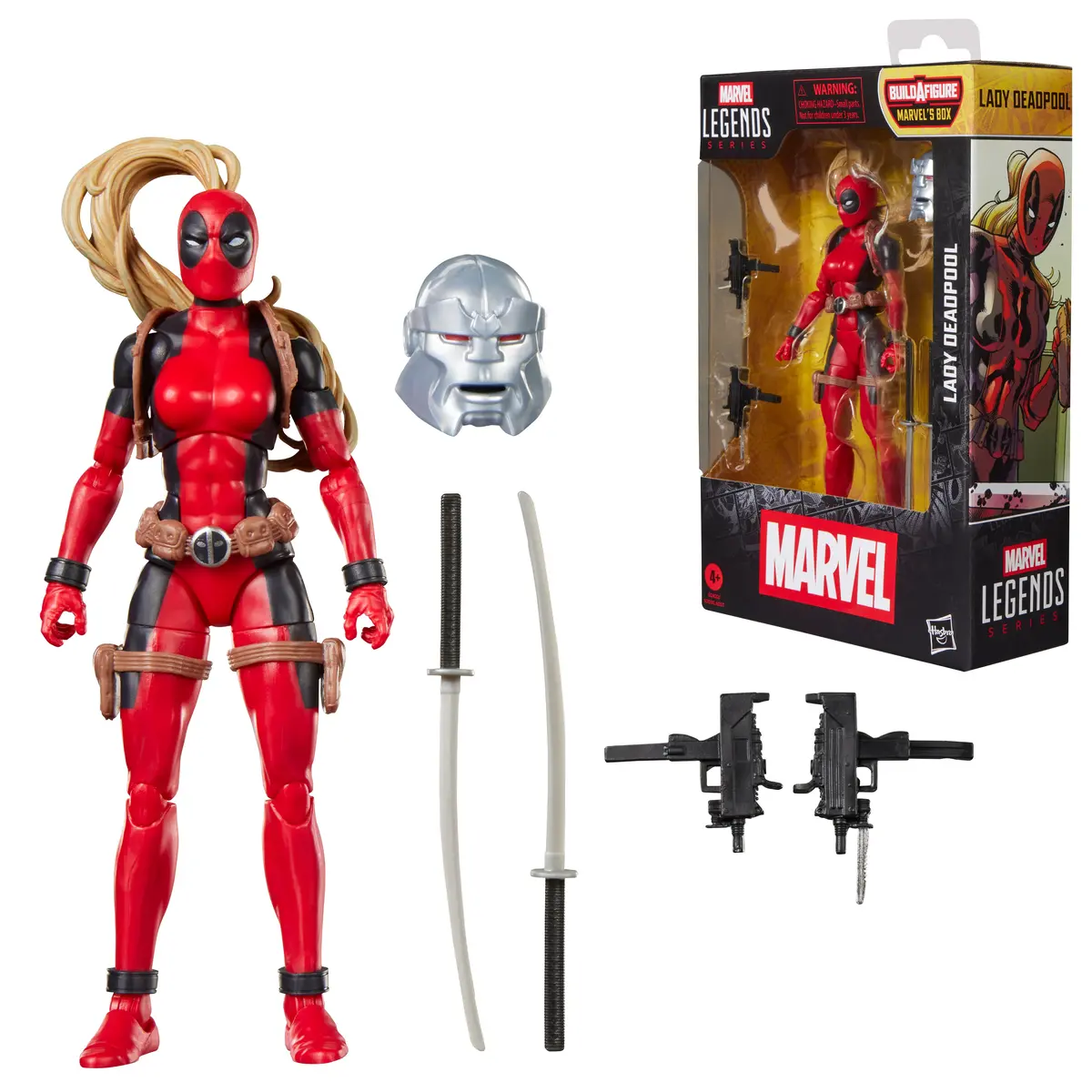 Marvel Legends Series - Marvels Box Baf - Lady Deadpool Action Figure (G2422) 1
