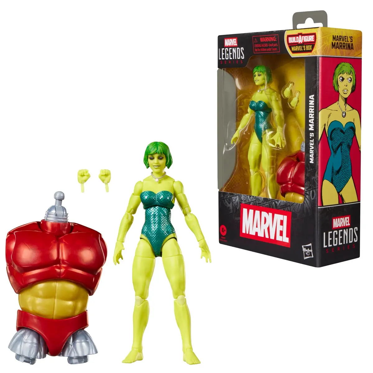 [Pre-Order] Marvel Legends Series - Marvels Box Baf - Marvel's Marrina Action Figure (G2427) 1
