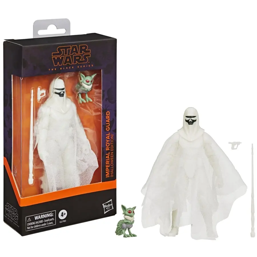 Star Wars: Black Series - Imperial Royal Guard (Halloween Edition) Action Figure & Vampire Porg G2780 Low Stock 1