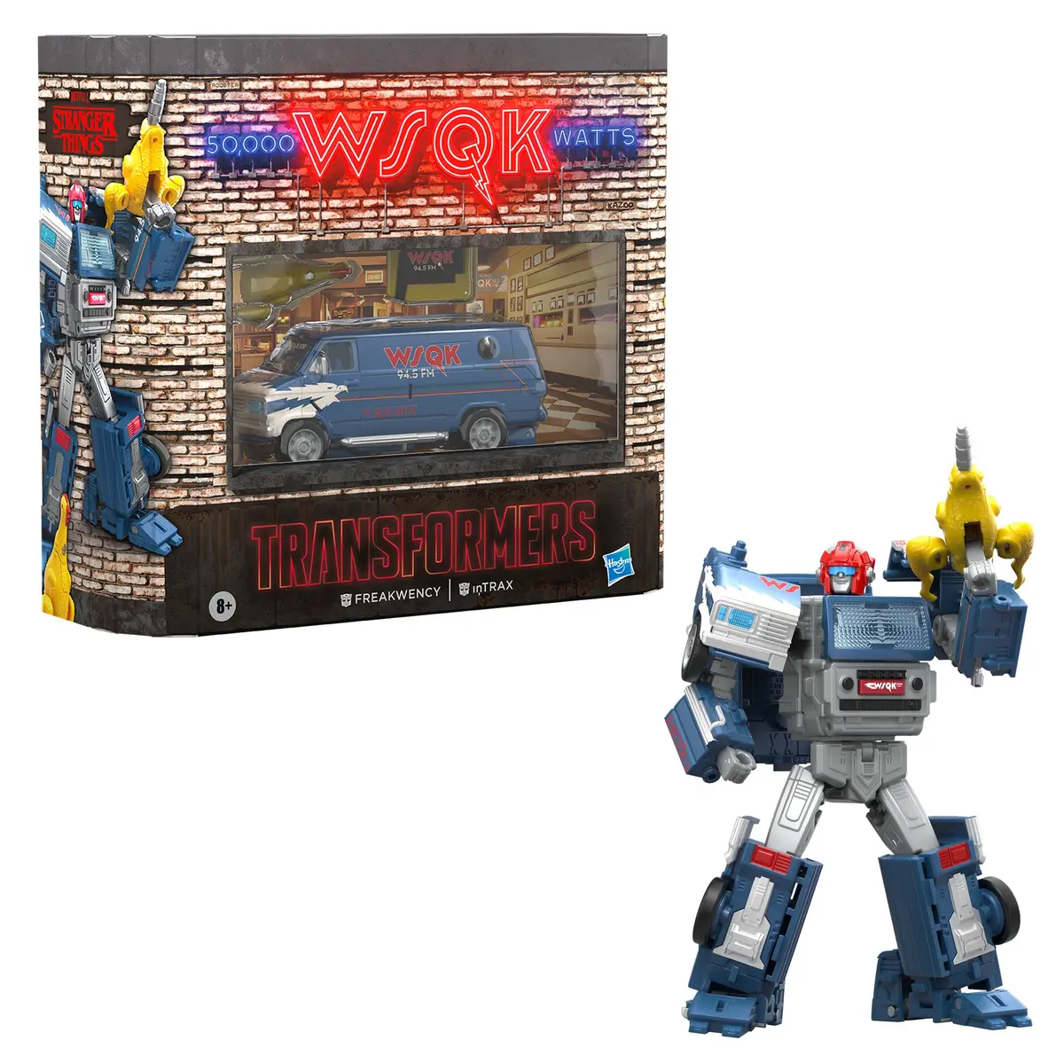[Pre-Order] Transformers Collaborative: Stranger Things X Transformers Freakwency & 8-Trax Exclusive Action Figures (G2785) 1
