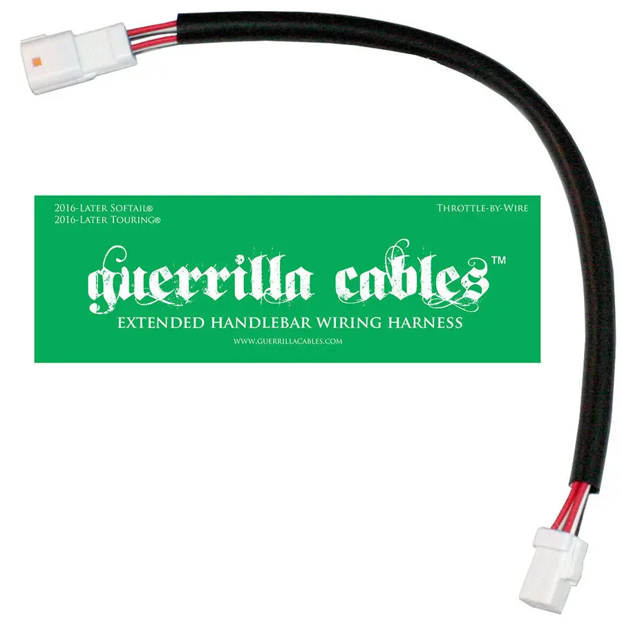 Guerrilla Cables - Harley Davidson - 2016-2022 Throttle-By-Wire Plug-N-Play Harnesses 1