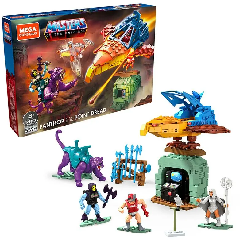 Mega Construx Pro Builders - Masters Of The Universe - Panthor At Point Dread Building Set (Gph24) Low Stock 1