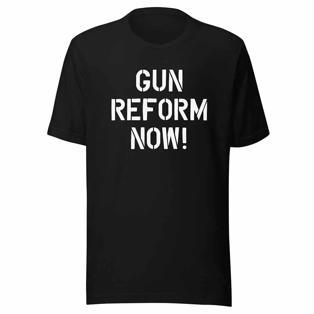 Gun Reform Now T-Shirt - Gays Against Guns 1