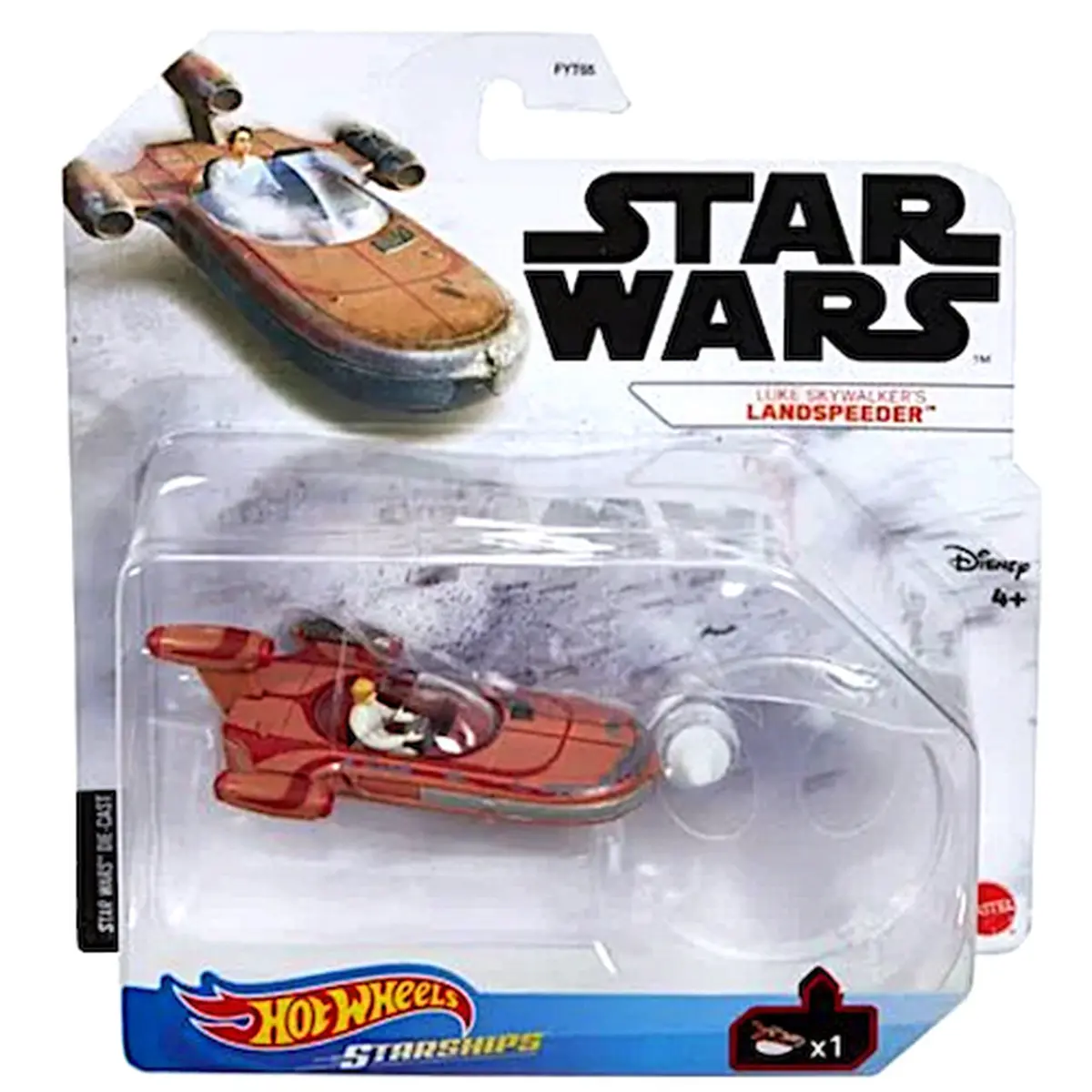 Hot Wheels Starships - Star Wars - Luke Sywalker'S Landspeeder (Gwv31) Die-Cast Last One! 1