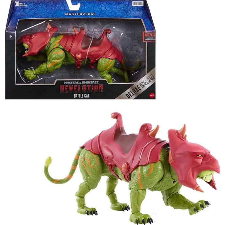 Motu Masters Of The Universe: Masterverse Revelation - Battle Cat Action Figure (Gyv18) 1