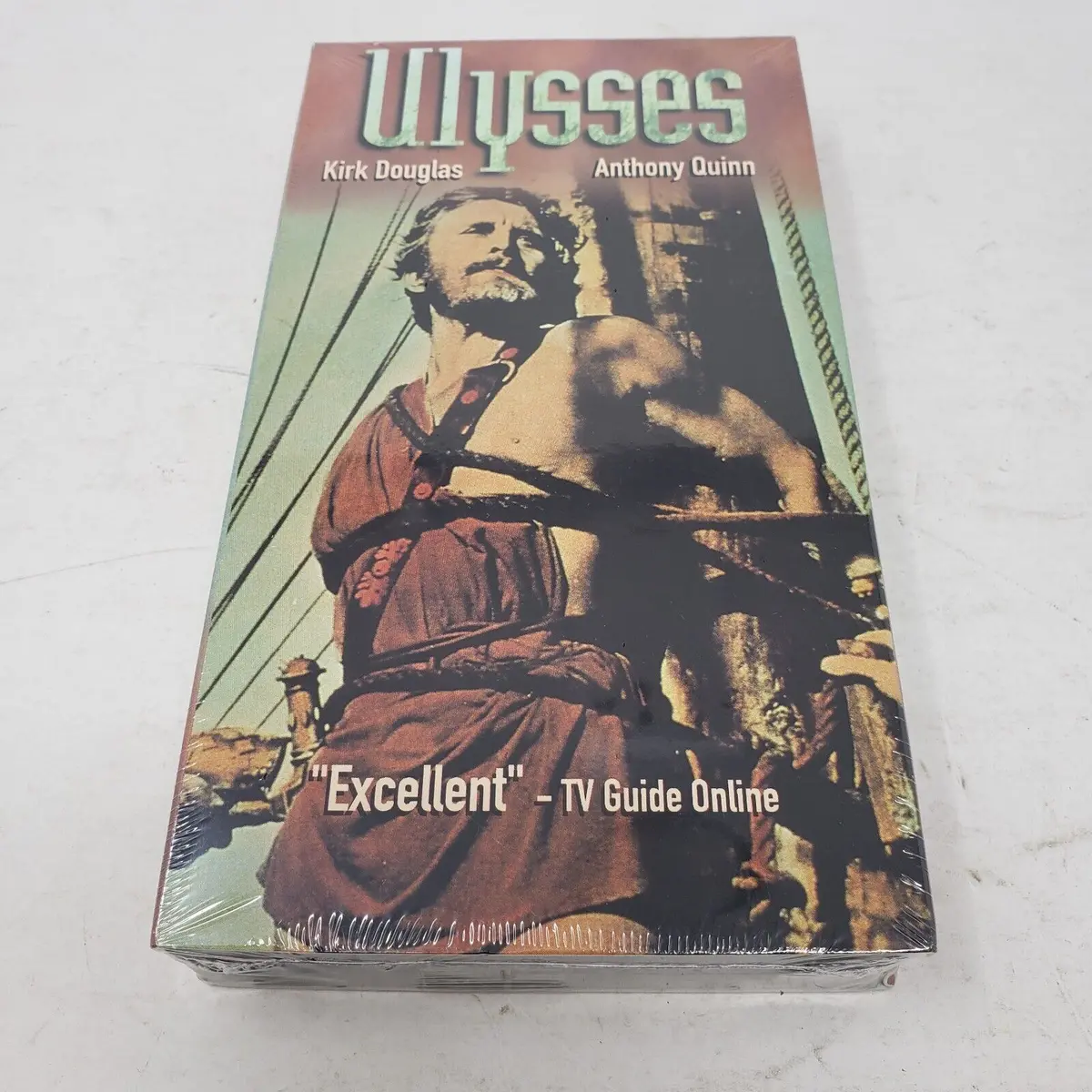 Vintage Ulysses Kirk Douglas Vhs Video Tape Factory Sealed New 1999 Movie 1