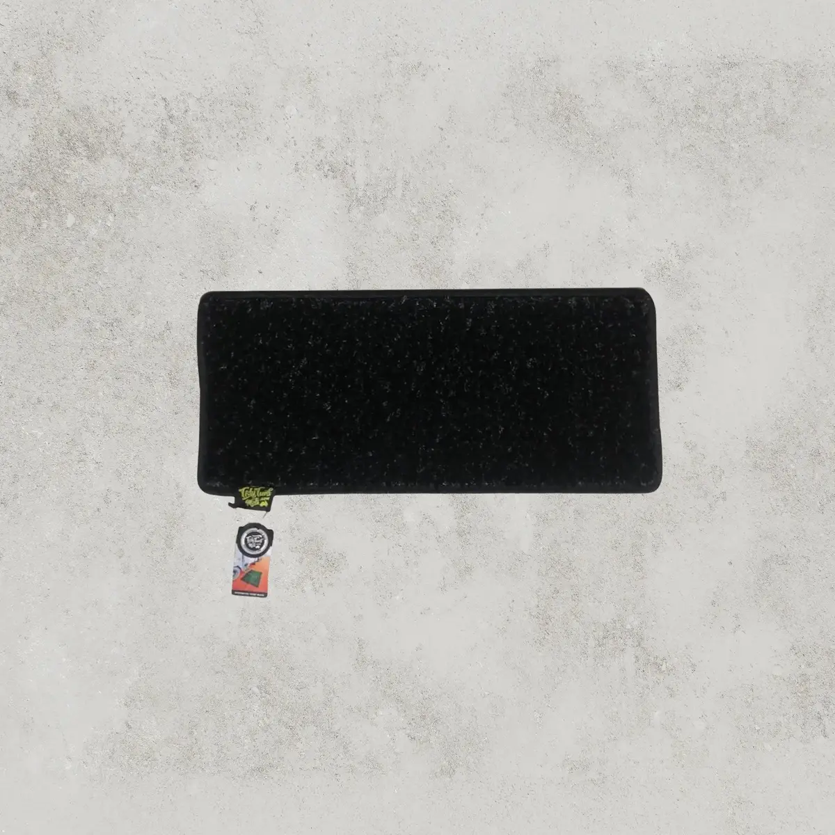 Are We Square Yet? Mat - Caravan Step Mat In Black 1