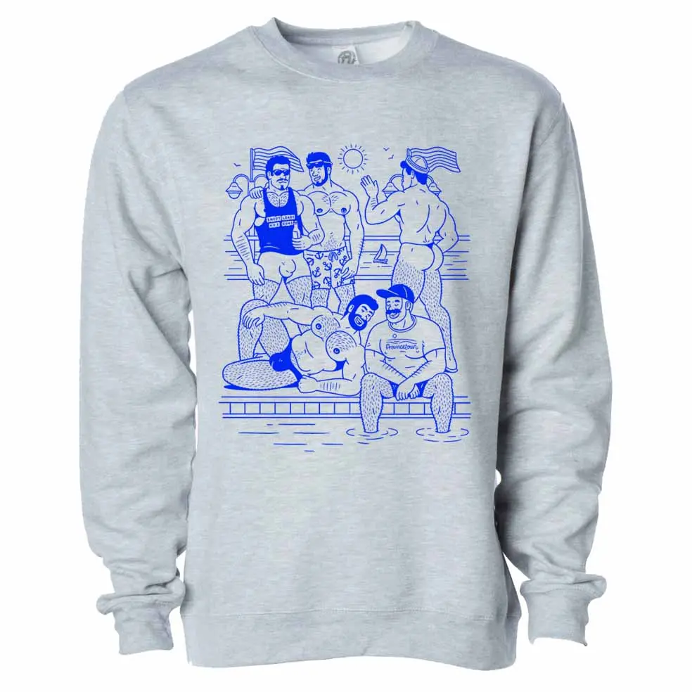 Ptown Boatslip Tea Crew Sweatshirt 1