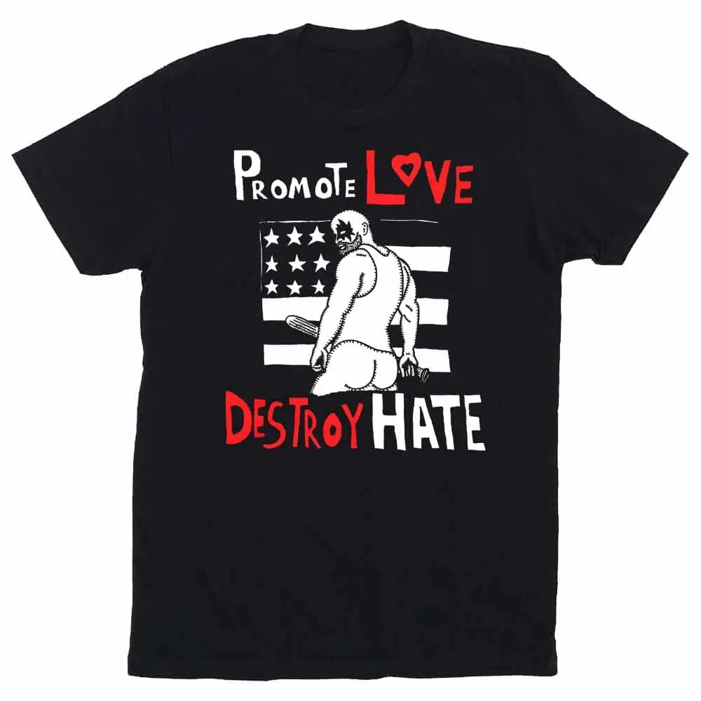 Homo Riot "Promote Love" T-Shirt - The Center 1