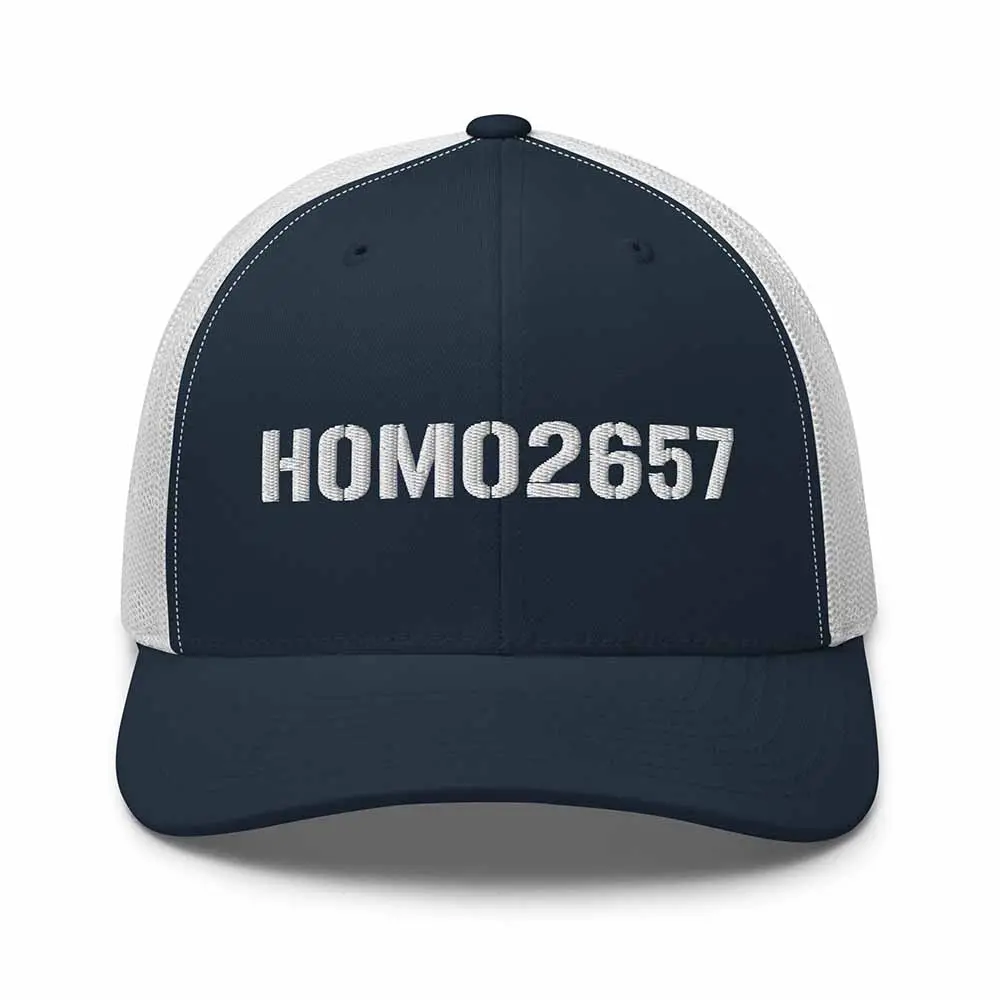 Homo2657 Trucker Mesh Snapback Hat 1